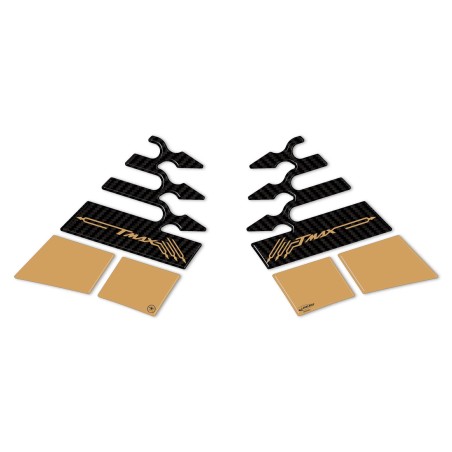3D stickers for side fairing side panels compatible with Yamaha Tmax 2022