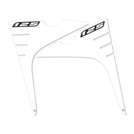 PEGATINAS 3D para scooter Xmax 125 PROTECCIONES compatibles Yamaha X max 2014-2016