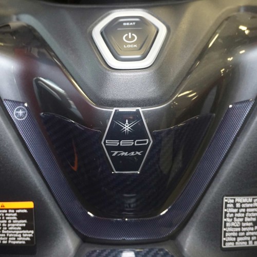 Adesivi 3D protezione accensione tunnel scooter compatibile con Yamaha Tmax 2022