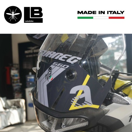 Adesivi 3D Protezione cupolino compatibili con Aprilia Tuareg 660 2022-2023