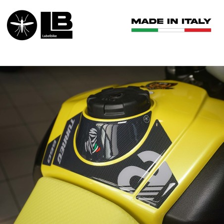 Adesivi 3D Protezione Paraserbatoio compatibili con Aprilia Tuareg 660 2022-2023