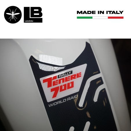 Adesivi 3D Protezione Paraserbatoio compatibili con Yamaha Tenere 700 Rally Edition 2022