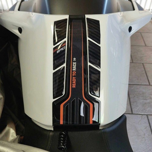 Adesivi 3D Protezione Paraserbatoio moto compatibili con Ktm 890 Duke 2021-23