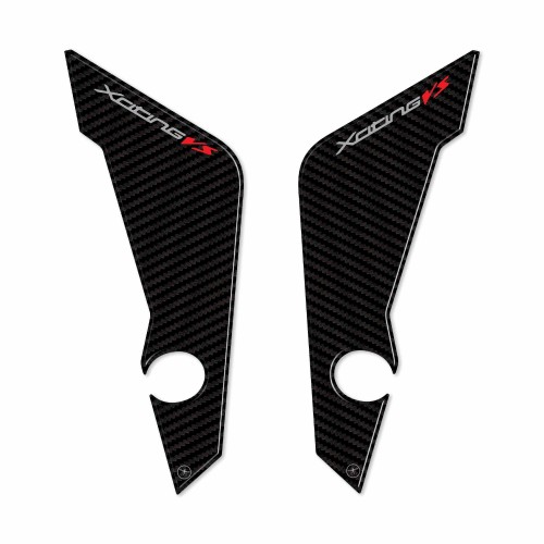 Adesivi 3D Protezione parasteli parafango compatibile con Kymco Xciting VS 400