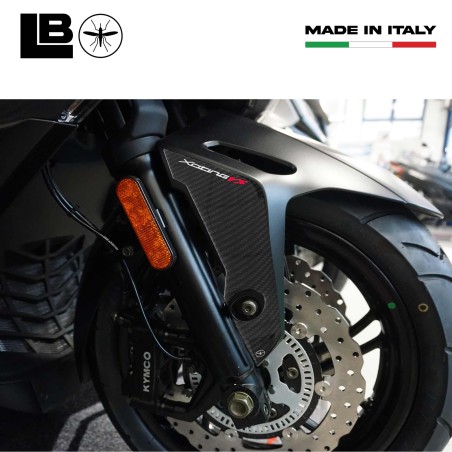 Adesivi 3D Protezione parasteli parafango compatibile con Kymco Xciting VS 400