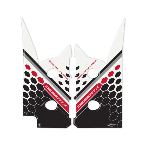Stickers 3D Motorcycle mudguard protection compatible with Ducati DesertX 2