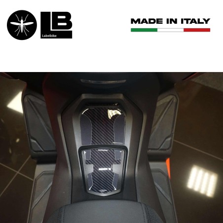 Adesivi 3D protezione pedana e sportello compatibile con Honda Forza 125 2022-23