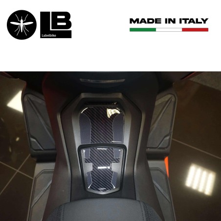 Adesivi 3D protezione pedana e sportello compatibile con Honda Forza 350 2022-23