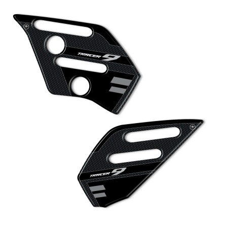 Adesivi 3D Protezioni Batti Tacco compatibili con Yamaha Tracer 9 2021 - 2024