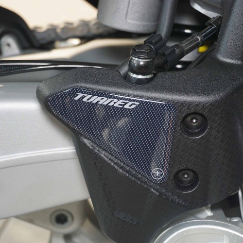 Adesivi 3D Protezioni Battitacco compatibili con Aprilia Tuareg 660 2022-2023
