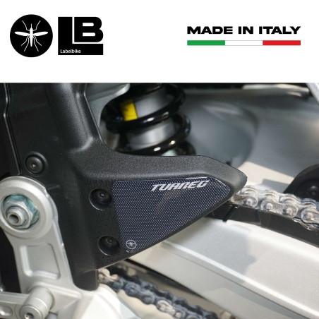 Adesivi 3D Protezioni Battitacco compatibili con Aprilia Tuareg 660 2022-2023