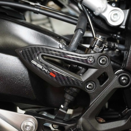 Adesivi 3D Protezioni Battitacco Compatibili Con Suzuki GSX-S 1000 2021-2023