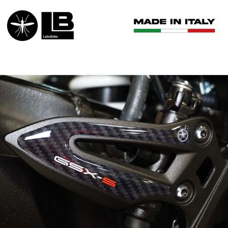 Adesivi 3D Protezioni Battitacco Compatibili Con Suzuki GSX-S 1000 2021-2023