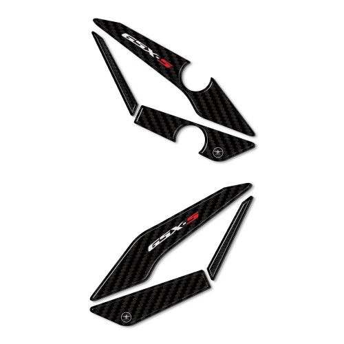 Pegatinas 3D protectores de talón compatibles con Suzuki GSX-S 750 2016-2020 2