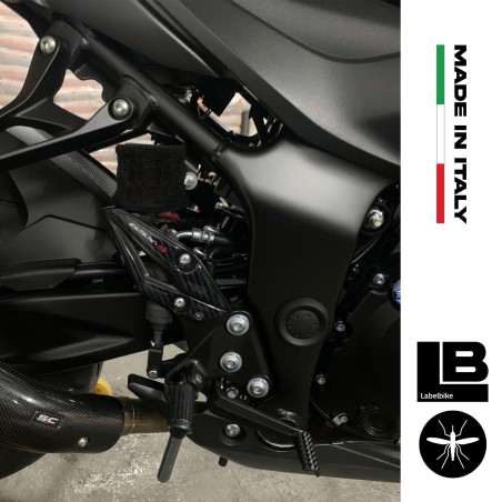 Adesivi 3D Protezioni Battitacco Compatibili Con Suzuki GSX-S 750 2016-2020