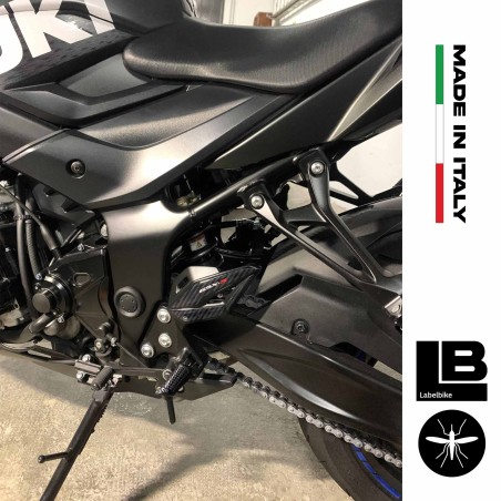 Adesivi 3D Protezioni Battitacco Compatibili Con Suzuki GSX-S 750 2016-2020