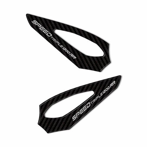 Pegatinas protectoras de talón 3D compatibles con Triumph Speed Triple 1200 RR 2