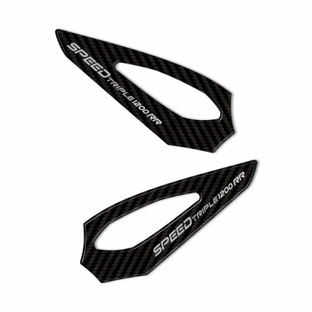 Pegatinas protectoras de talón 3D compatibles con Triumph Speed Triple 1200 RR