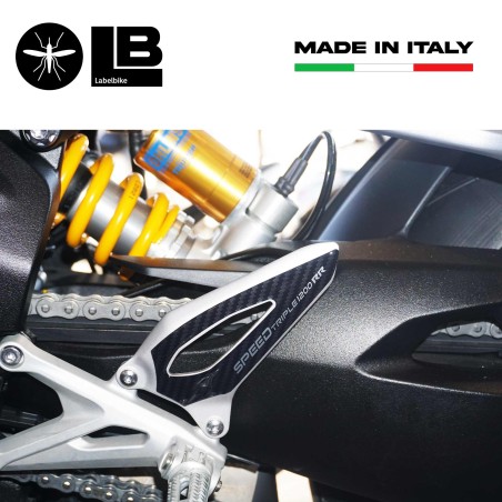 Adesivi 3D Protezioni Battitacco compatibili con Triumph Speed Triple 1200 RR