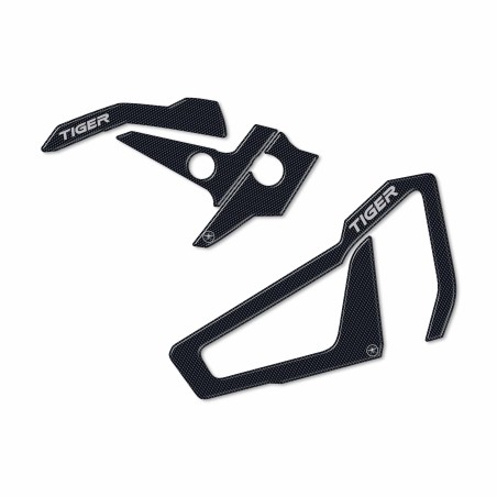 Adesivi 3D Protezioni Battitacco compatibili con Triumph Tiger 1200 GT e Rally