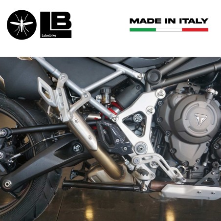 Adesivi 3D Protezioni Battitacco compatibili con Triumph Tiger 1200 GT e Rally