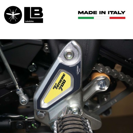 Adhesivos protectores de umbral de puerta 3D compatibles con Yamaha tenere 700