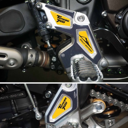 Adesivi 3D Protezioni Battitacco compatibili con Yamaha tenere 700 Rally Edition