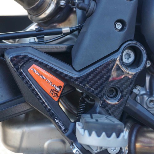 Adesivi 3D Protezioni Battitacco moto compatibili con Ktm 790-890 Adventure