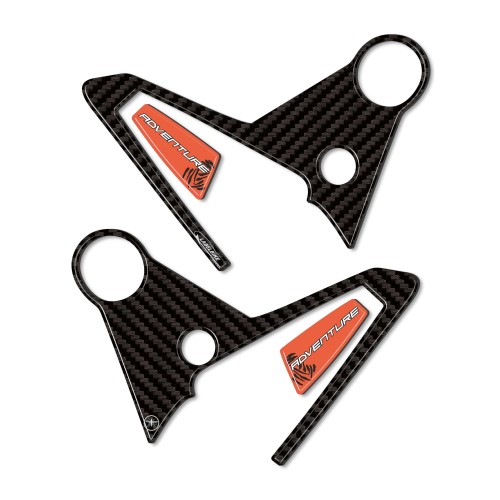Adesivi 3D Protezioni Battitacco moto compatibili con Ktm 790-890 Adventure 2