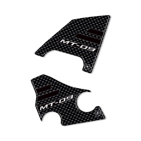 Adesivi 3D Protezioni Battitacco moto compatibili con Yamaha Mt-09 2017-2020