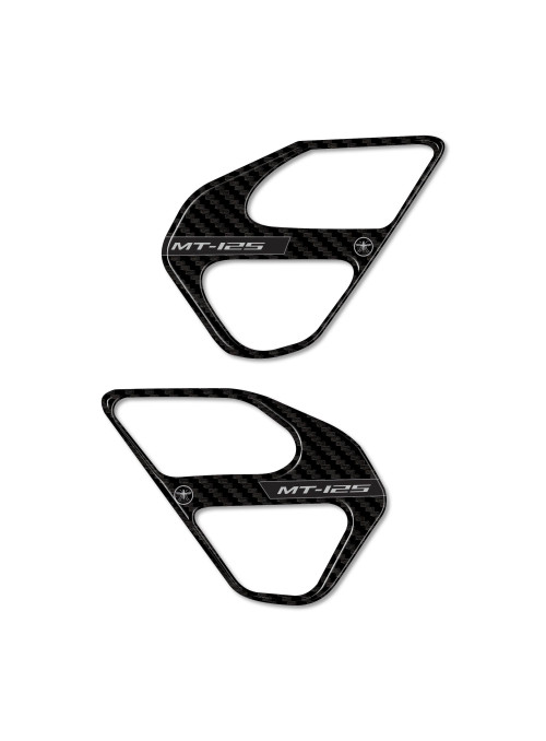 3D Aufkleber Motorrad Fersenschützer kompatibel mit Yamaha Mt-125 2020-2025 2