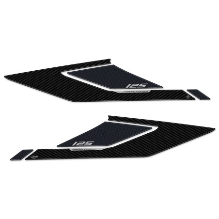 Adesivi 3D Protezioni Boomerang laterali compatibili con Honda Forza 125 2022-23