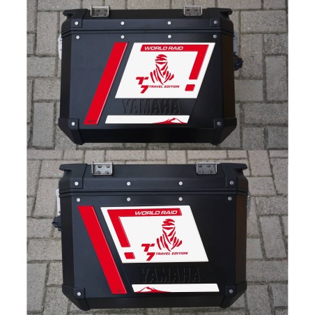 Adhesivos 3D para Protecciones de Bolsas Laterales compatibles con motos Yamaha Tenere 700