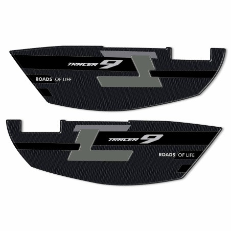 Adesivi 3D Protezioni Borse Laterali compatibili con Yamaha Tracer 9 2021-2024