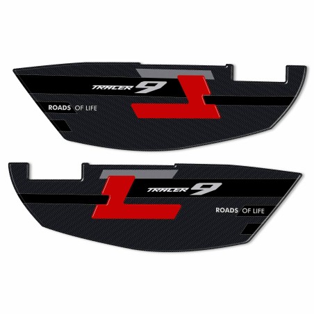 Pegatinas 3D Protectores de bolsas laterales compatibles con Yamaha Tracer 9 2021-2024