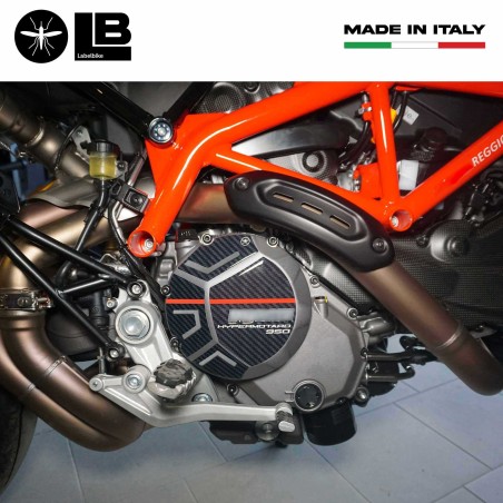 Adesivi 3D Protezioni carter compatibili con Ducati Hypermotard 950 SP 2019-24