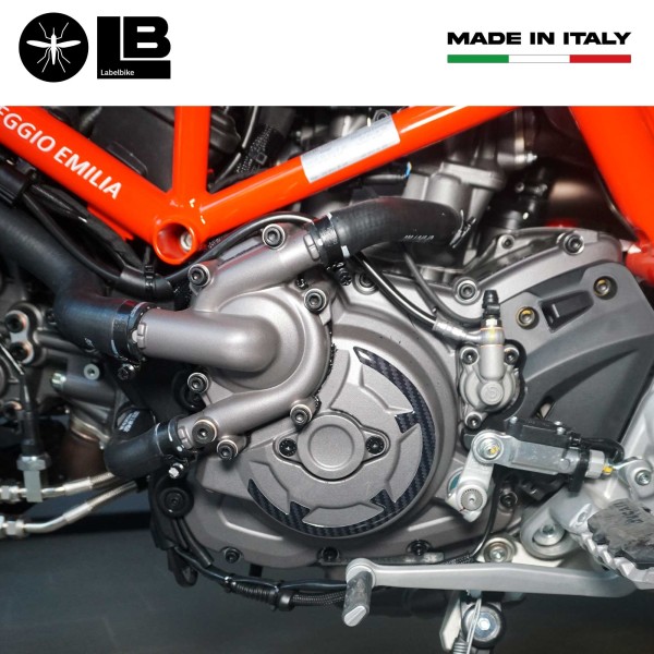 Adesivi 3D Protezioni carter compatibili con Ducati Hypermotard 950 SP 2019-24