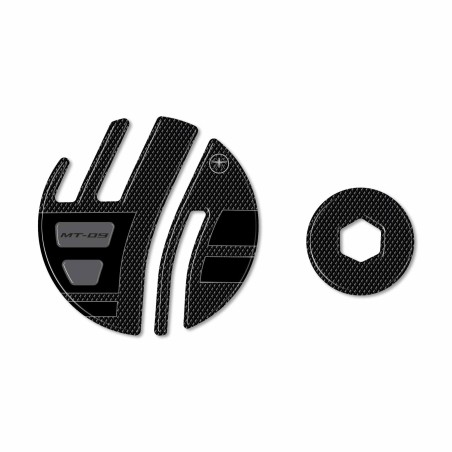 Adesivi 3D Protezioni carter moto compatibili con Yamaha Mt09 Mt-09 SP 2021-23