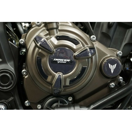 Adesivi 3D protezioni carter moto compatibili Yamaha Tracer 700 Tracer 7 2021-23