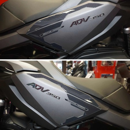 Adesivi 3D Protezioni Fianchetti posteriori compatibili con Honda ADV350 2022-23