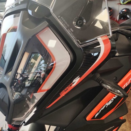 Adesivi 3D Protezioni Frontali compatibili con KTM 1290 Super Adventure S 21-22