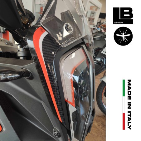 Adesivi 3D Protezioni Frontali compatibili con KTM 1290 Super Adventure S 21-22