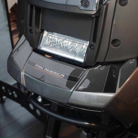 Adesivi 3D Protezioni frontali moto compatibili con Harley Davidson Pan America