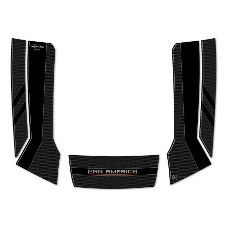Adesivi 3D Protezioni frontali moto compatibili con Harley Davidson Pan America