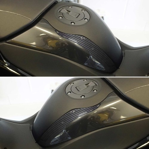 Adesivi 3D Protezioni laterali Borchia Tunnel compatibili con Yamaha Tmax 2022