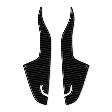Adesivi 3D Protezioni laterali Borchia Tunnel compatibili con Yamaha Tmax 2022
