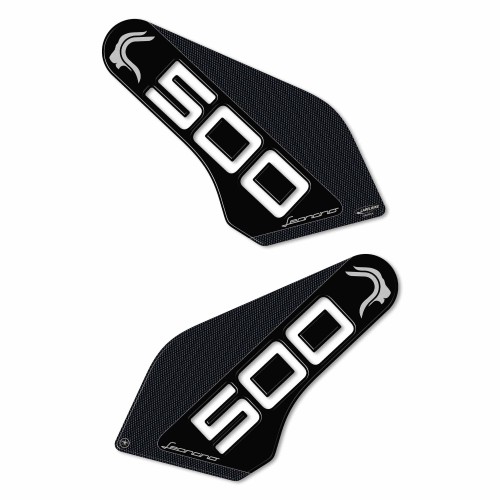 Aufkleber 3D Tank Side Protectors kompatibel mit Benelli Leoncino 500 2