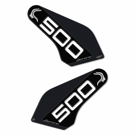 Aufkleber 3D Tank Side Protectors kompatibel mit Benelli Leoncino 500