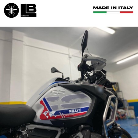 Adesivi 3D Protezioni Laterali serbatoio compatibili con BMW Rallye ADV 1250 gs