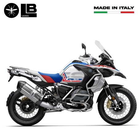 Adesivi 3D Protezioni Laterali serbatoio compatibili con BMW Rallye ADV 1250 gs